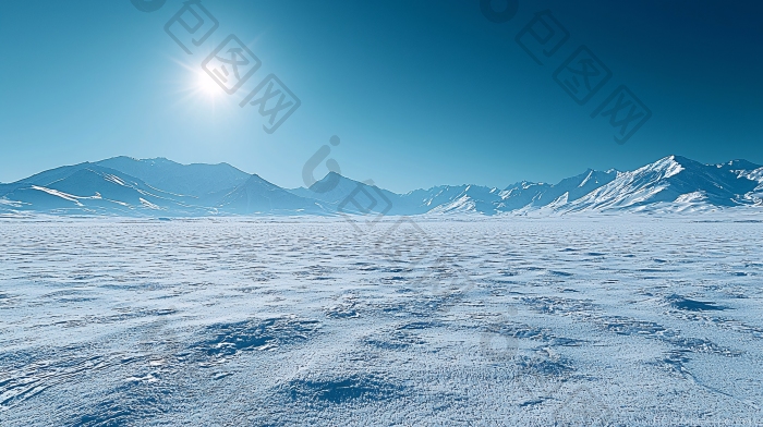 极地冰原雪山风景图图片-包图网企业站