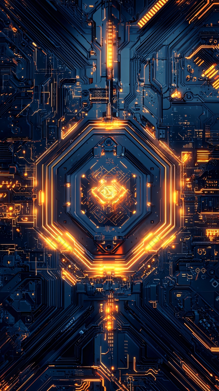 科技感电路板炫酷背景图片-包图网企业站