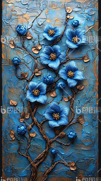油彩画　【花】　抽象 61HkjVXeTdL._UF894,1000_QL80_.jpg