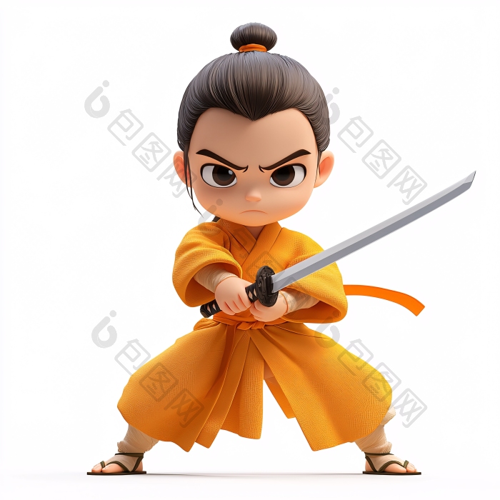 卡通武士卡通人物图片-包图网企业站