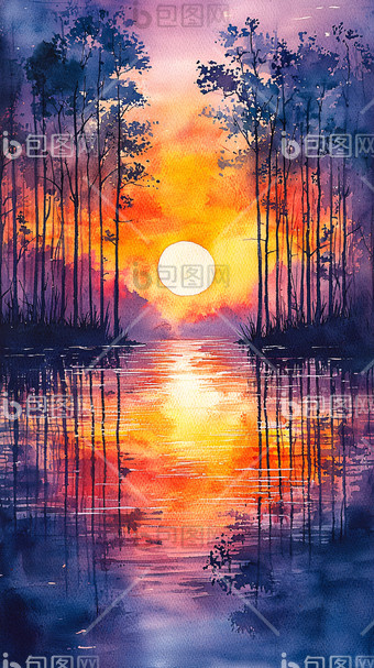 抽象風景画 油彩 抽象风景油画高清图片下载_红动中国