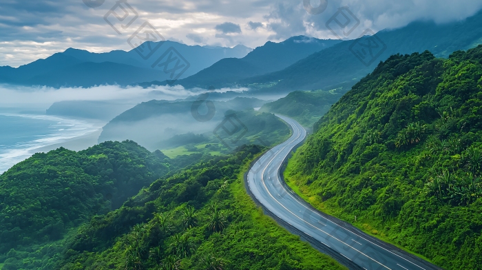 蜿蜒山路通向远方图片素材图片-包图网企业站