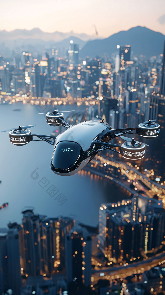 未来城市空中飞行器图片素材图片-包图网企业站