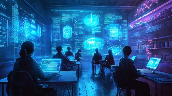 未来科技教室人工智能图片图片-包图网企业站
