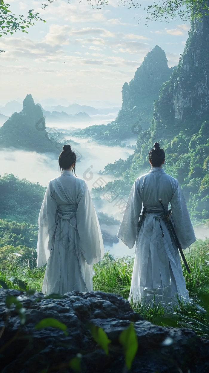 仙侠古风背景图武侠图片-包图网企业站