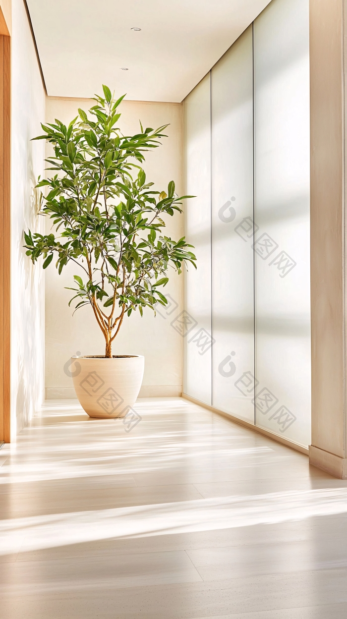 现代简约室内植物装饰盆栽图片-包图网企业站