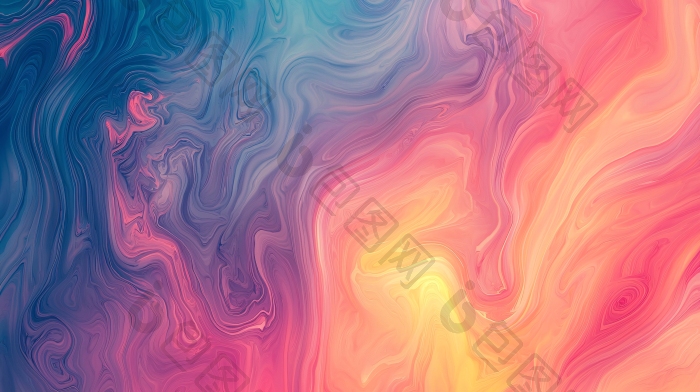 抽象渐变色彩流动背景图图片-包图网企业站