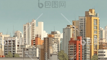 城市风貌的现代城市深圳图片-包图网企业站