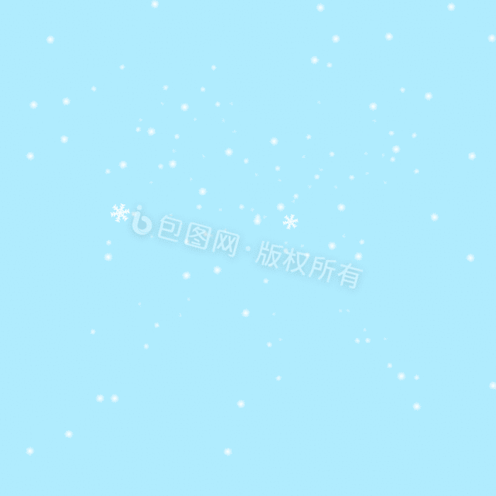 圣诞节下雪雪花飘gif动图下载 包图网