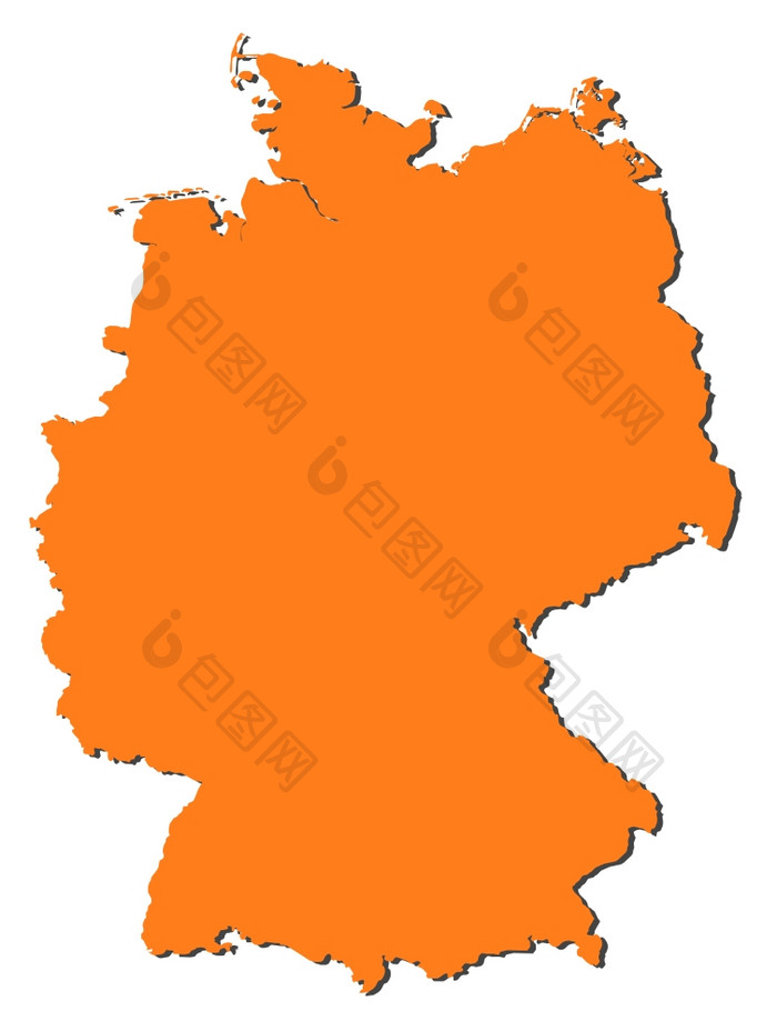 德国白色领土德国边界国家