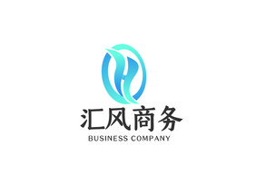 高端简洁大气H字母商务通用logoVI模