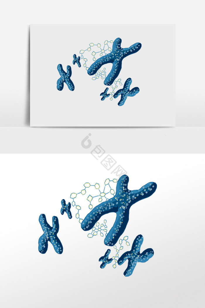 生物原子DNA图形图片