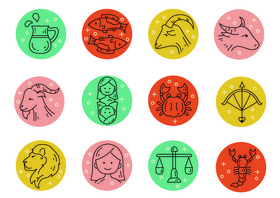 十二星座图标