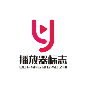 字母LY播放器影视传媒LOGO标志VI