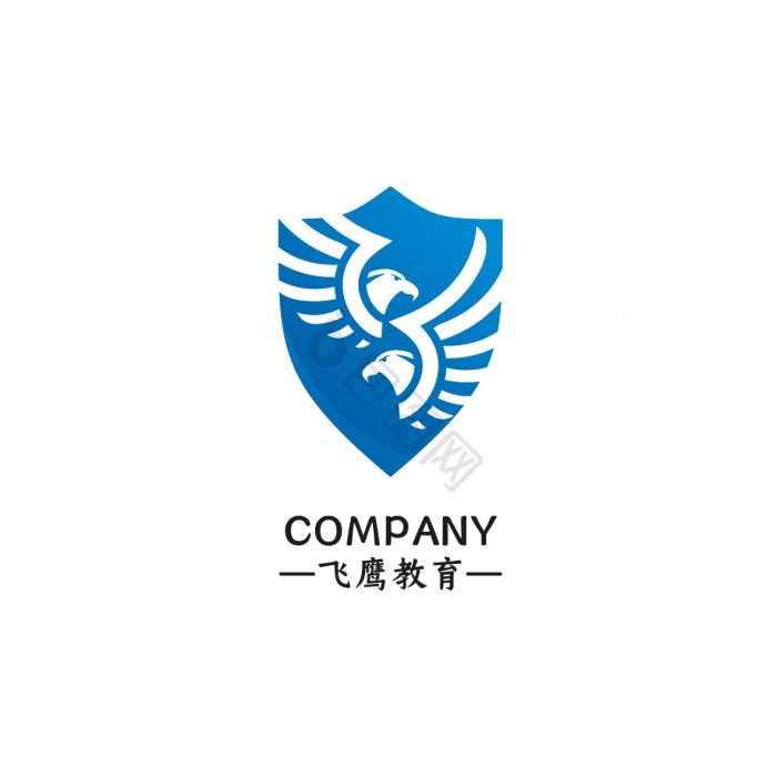 飞鹰教育行业vi标志logo模板-包图网