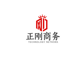 简约时尚刚字商务通用logoVI模板