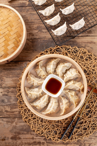 立冬饺子摄影图片下载-包图网