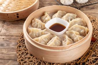 早餐中式蒸饺