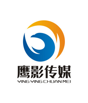 雄鹰影视传媒LOGO标志VI