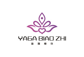 瑜伽瘦身莲花美体LOGO标志VI