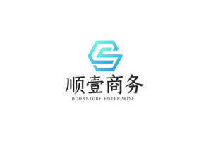 大气时尚S字母商务通用logoVI模板