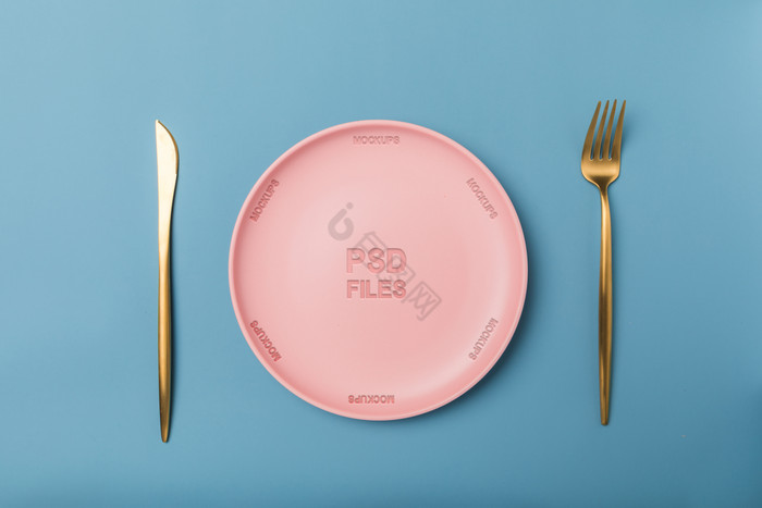餐饮行业餐盘logo标志展示图片