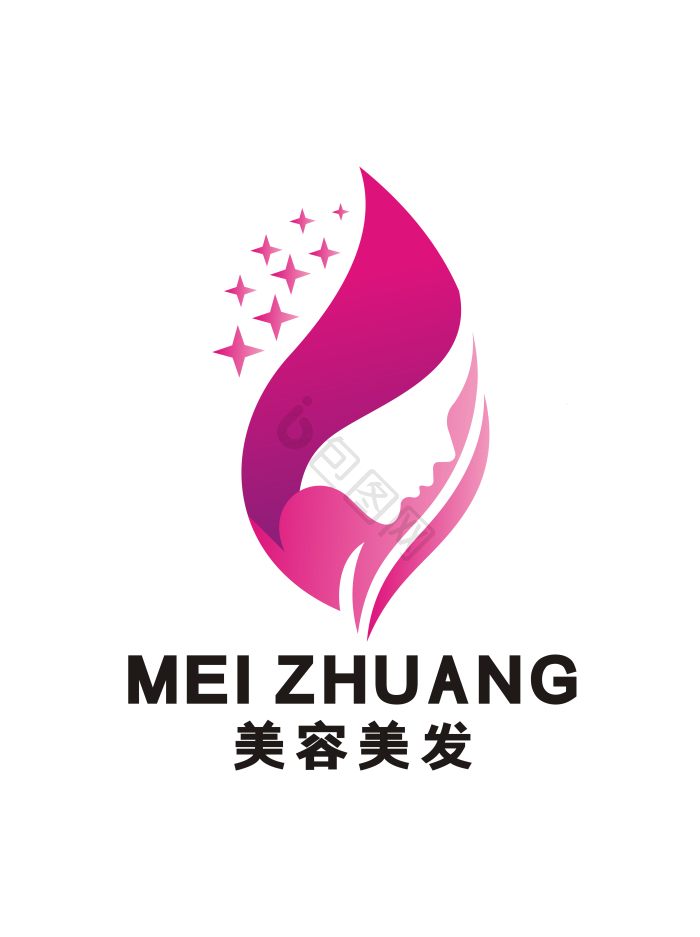 理发logo图片大全_理发logo素材下载-包图网