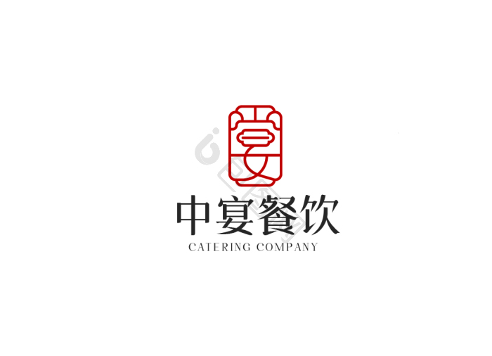 宴字体餐饮企业logovi模板-包图网