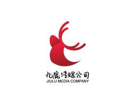 九鹿传媒logo设计