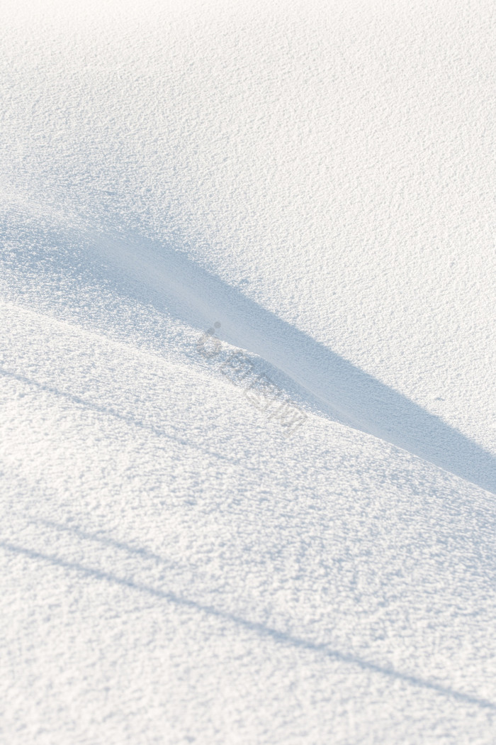 竖版雪地纹理洁白纯洁雪面冬季北方图片