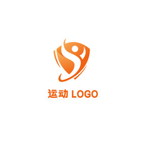 橙色运动LOGO