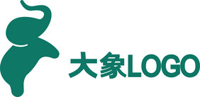 绿色大象LOGO