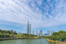 深圳南山区后海风光