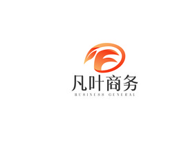 时尚简约F字母商务通用logoVI模板