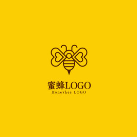 黄色蜜蜂LOGO