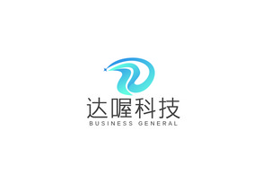 高端大气D字母商务科技logoVI标志