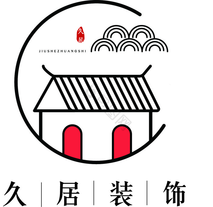 线条装饰公司logo图片