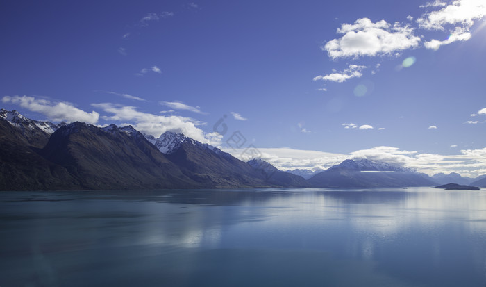 classicblue山川湖海蓝天风光图图片