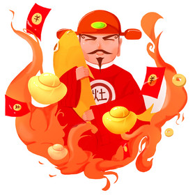 灶王爷图片
