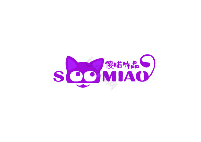 猫咪饰品logo标志图片