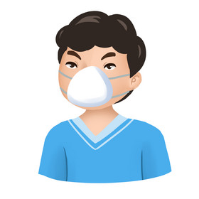 戴口罩男孩图片-戴口罩男孩素材免费下载-包图网