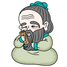 孔子画像图片