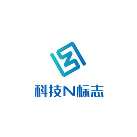 科技N现代logo