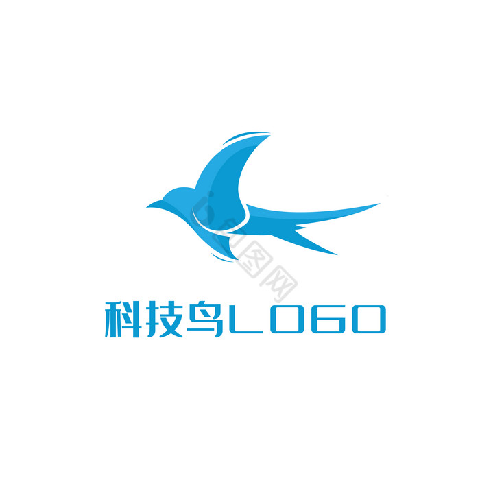 科技网络鸟LOGO图片