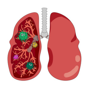 卡通手绘新冠肺炎插画