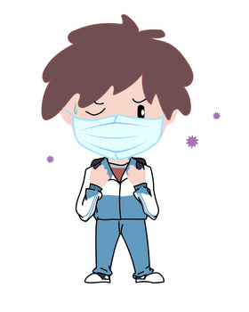 戴口罩男孩图片-戴口罩男孩素材免费下载-包图网