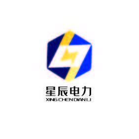 矢量闪电电力企业公司标志logo