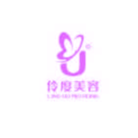 矢量粉色优雅美容健身女性logo标志