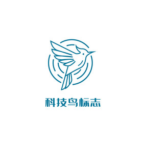 科技网络鸟logo