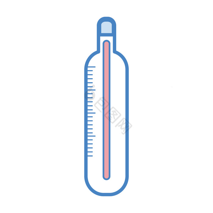 医疗医院设备温度计图标图片